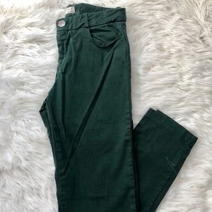 Zara Girls Green Pants Size 10